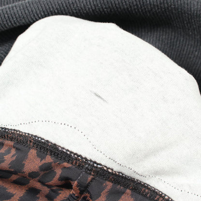 Balenciaga Top Camouflage Leopard Docking Long Sleeve Cotton — view 8