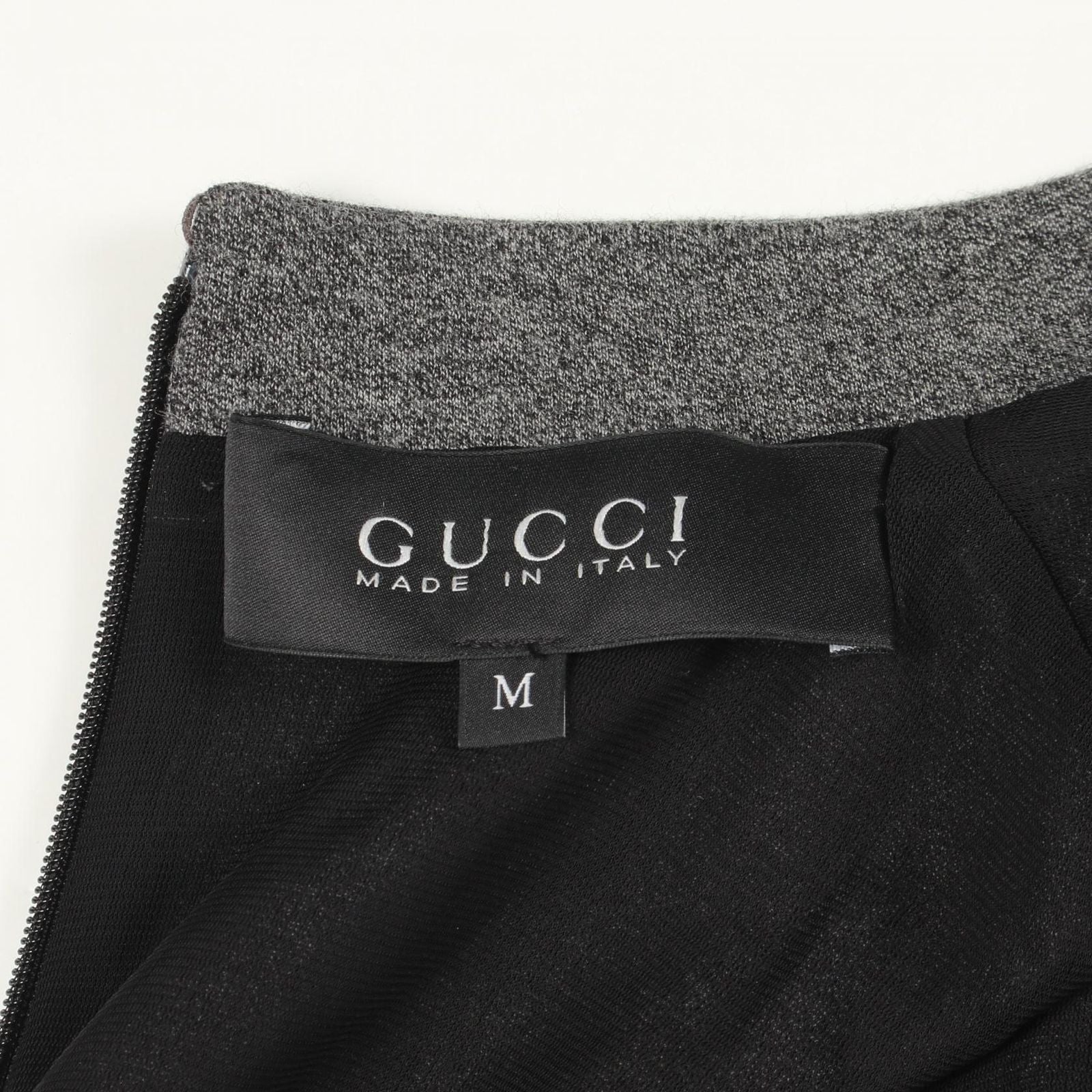 Gucci Dress Gray Wool — view 3