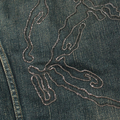 Saint Laurent Paris Denim Jacket Dead — view 7