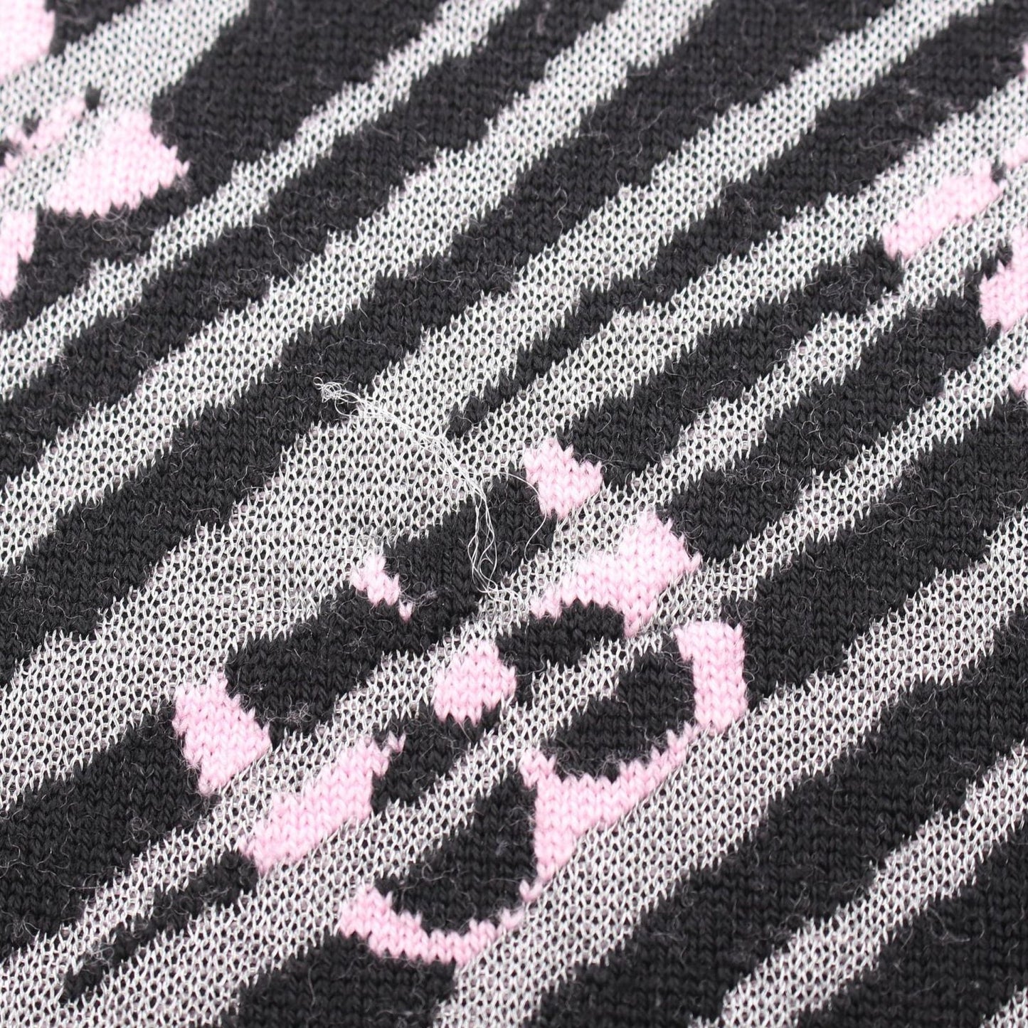 Louis Vuitton Scarf Echarpe Epi Storm Monogram Light Purple Wool Epi — view 7