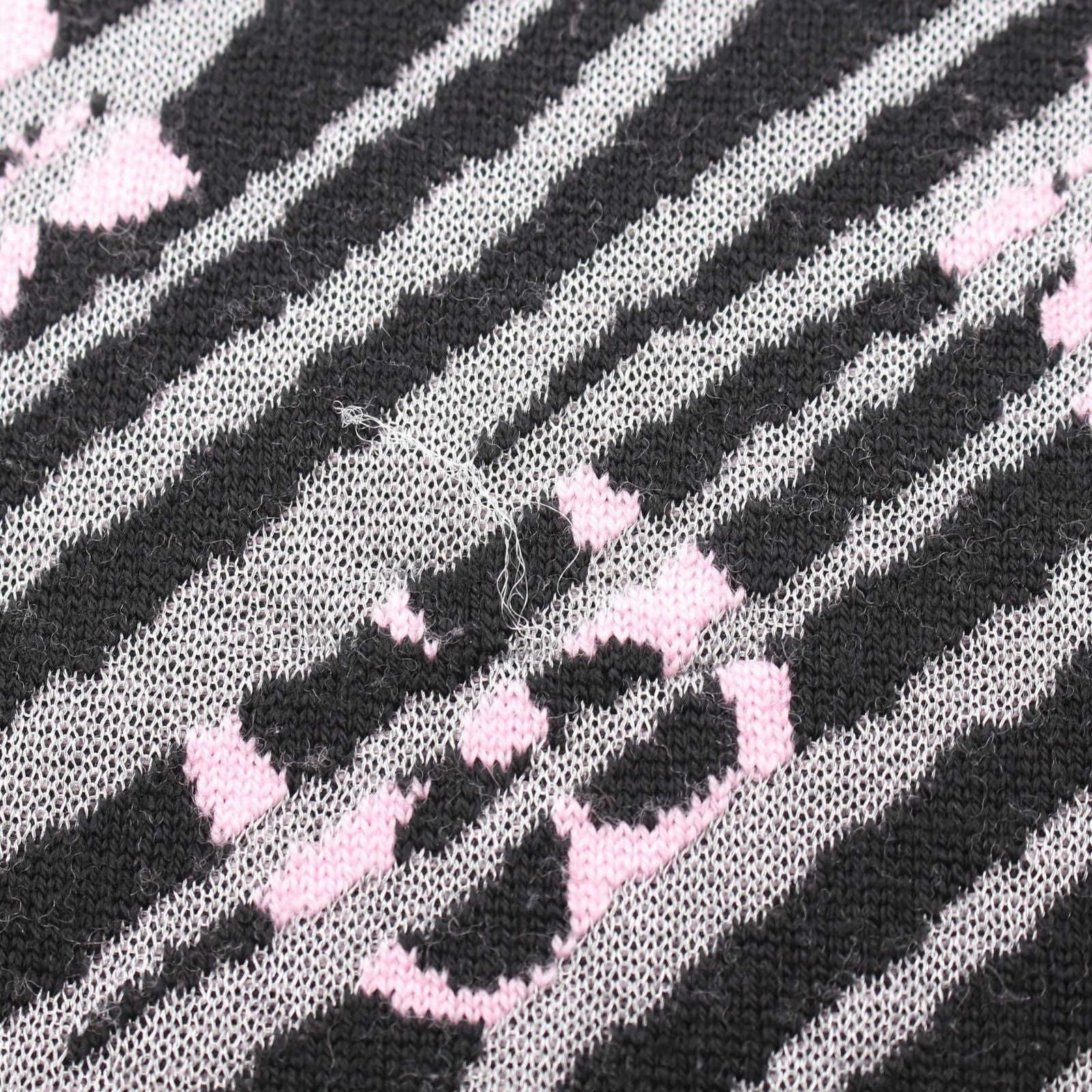 Louis Vuitton Scarf Echarpe Epi Storm Monogram Light Purple Wool Epi — view 7