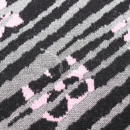 Louis Vuitton Scarf Echarpe Epi Storm Monogram Light Purple Wool Epi — view 7