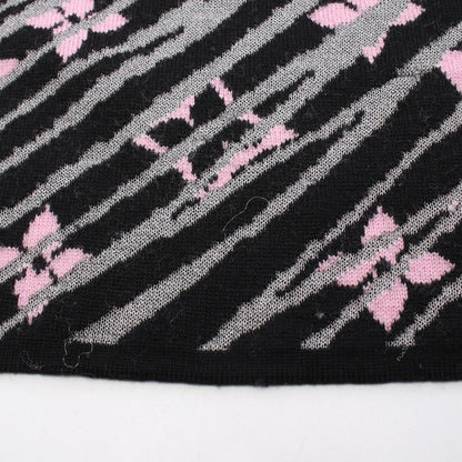 Louis Vuitton Scarf Echarpe Epi Storm Monogram Light Purple Wool Epi — view 5