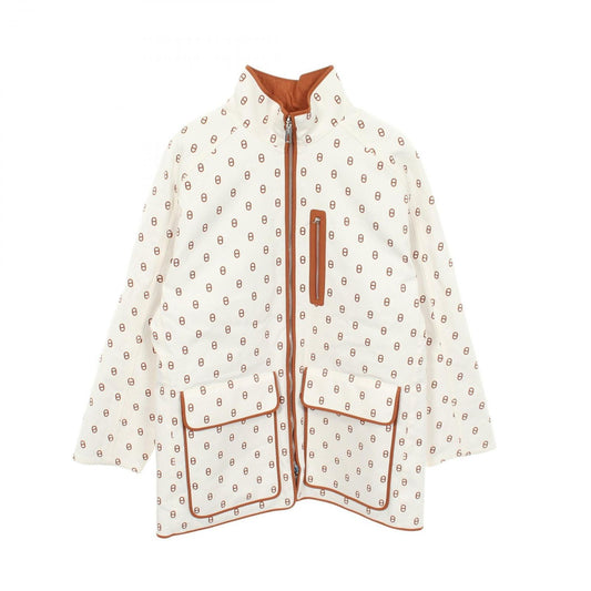 Hermes Chaine D'ancre Reversible Beige Coat