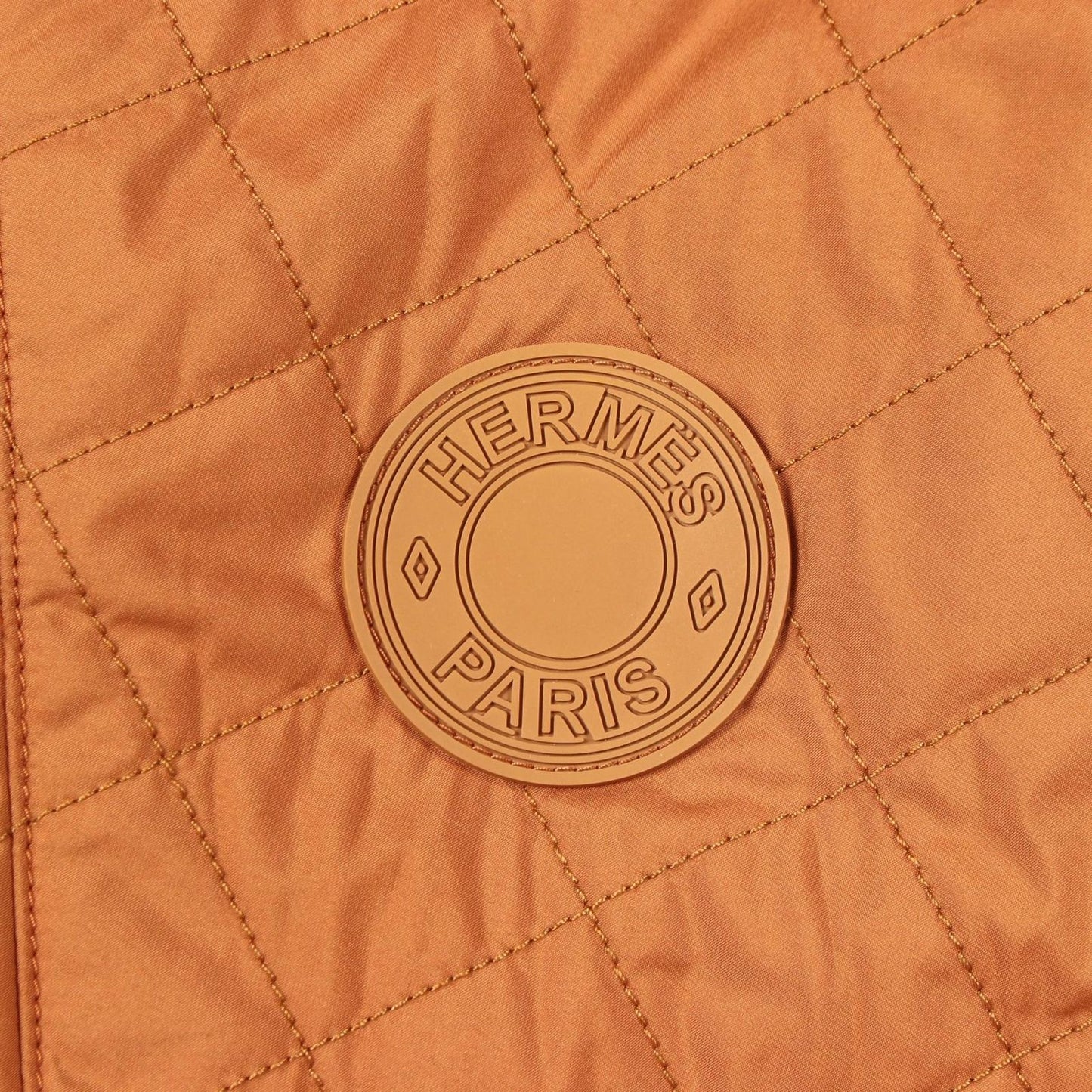 Hermes Chaine D'ancre Reversible Beige Coat — view 6