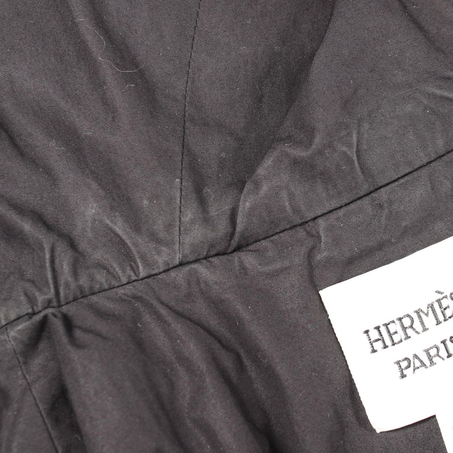 Hermes Series Button Hooded Gilet Brown Leather Coat Vest — view 6