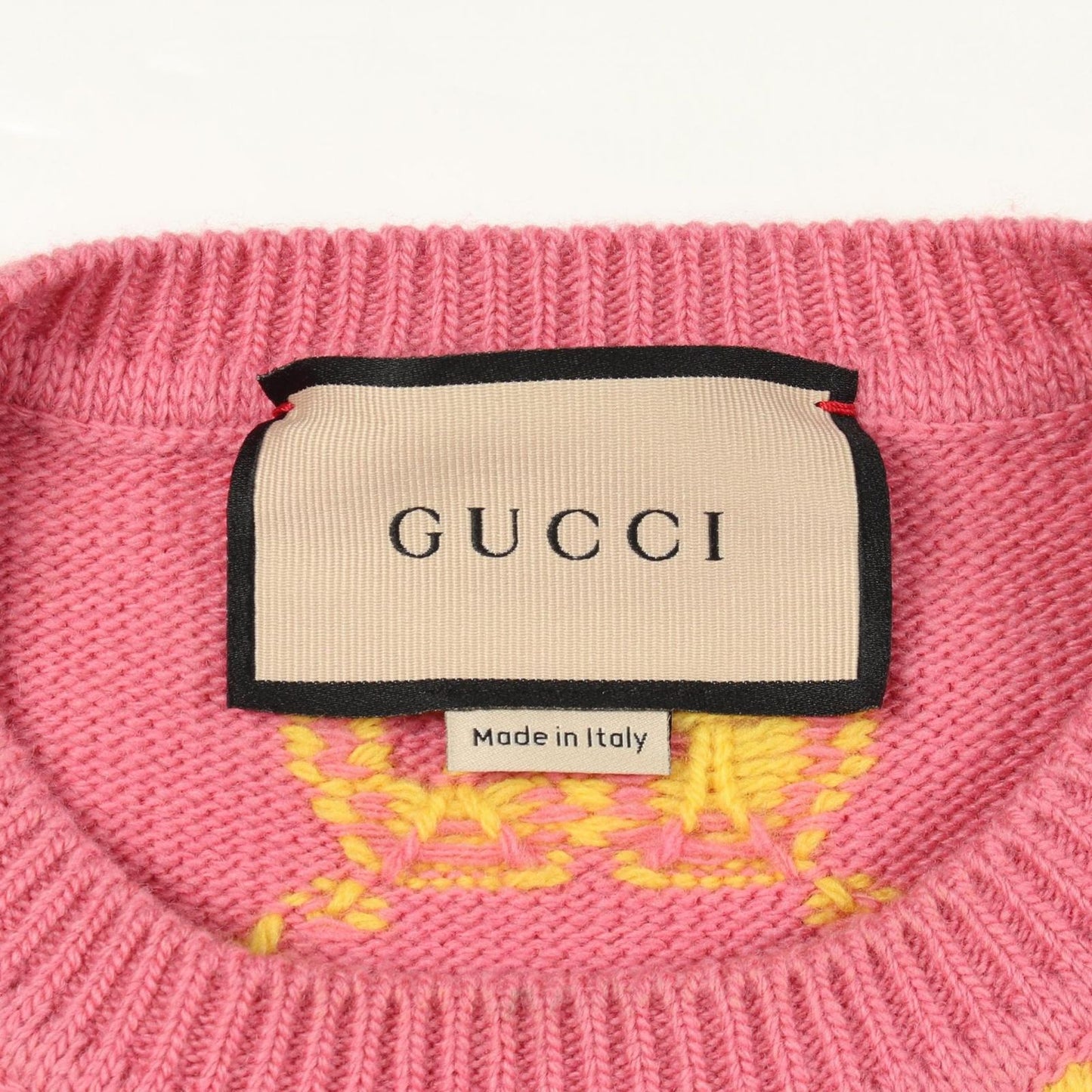 Gucci Dress GG Jacquard Wool Knit — view 3