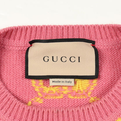 Gucci Dress GG Jacquard Wool Knit — view 3