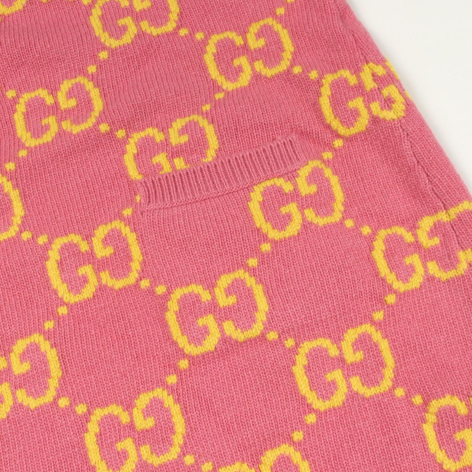 Gucci Dress GG Jacquard Wool Knit — view 5