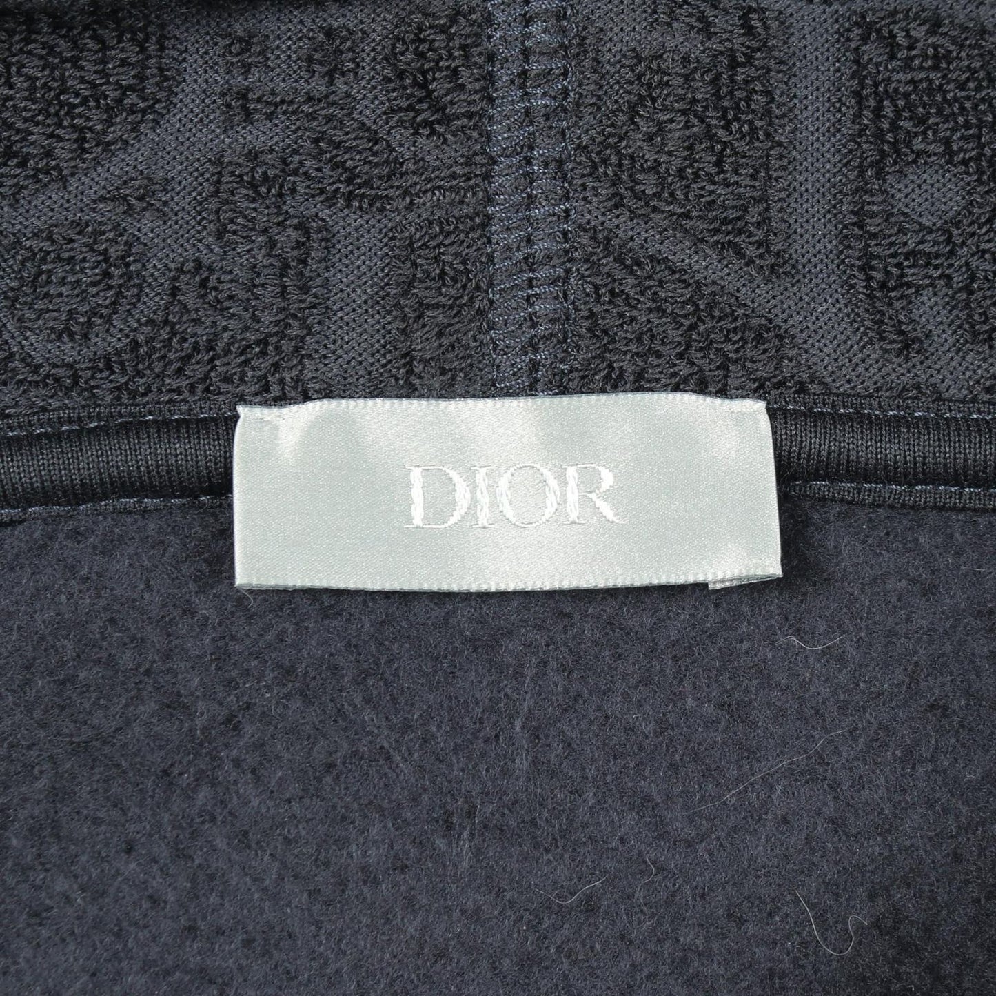 Dior Hoodie Oblique Jacquard Cotton Pullover — view 3