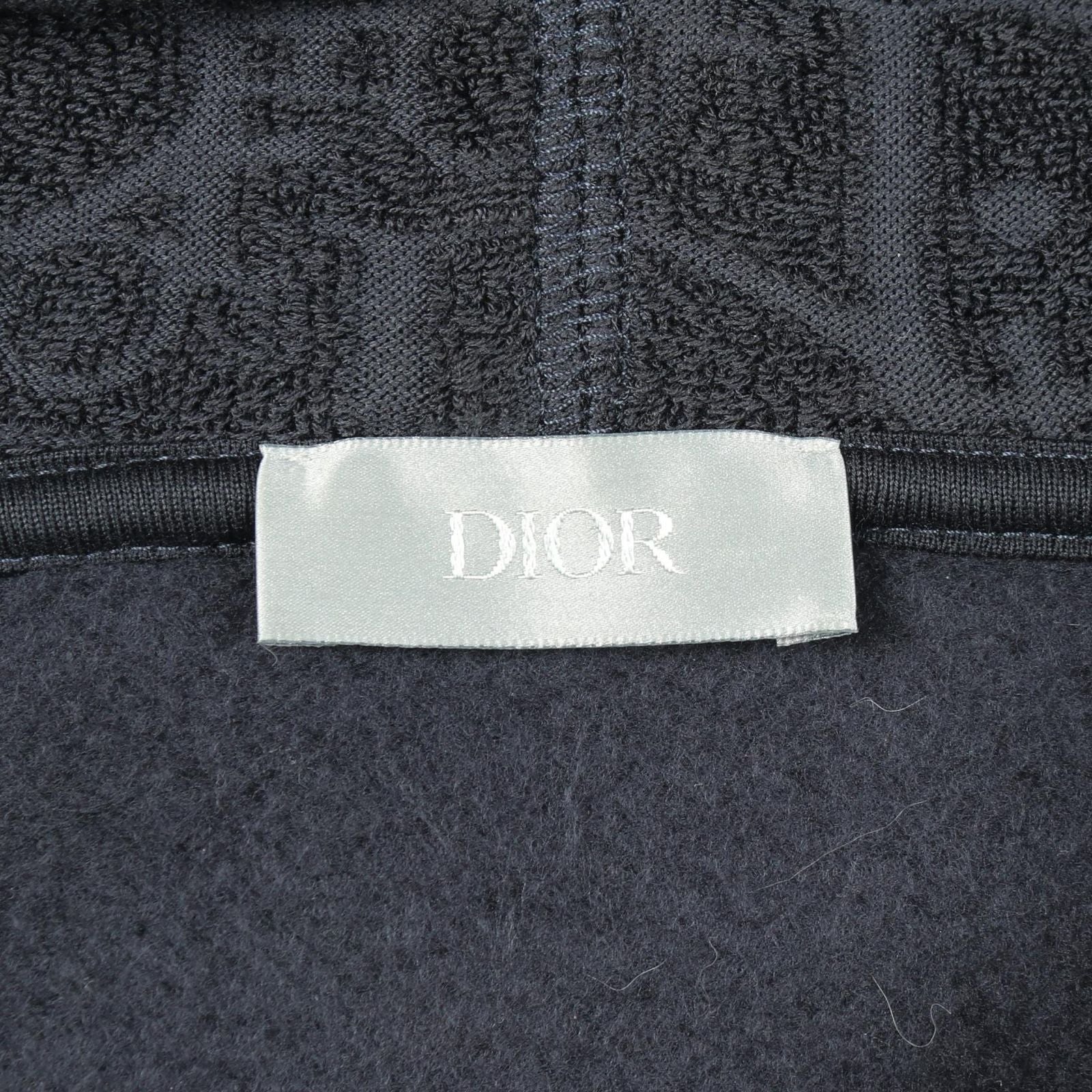 Dior Hoodie Oblique Jacquard Cotton Pullover — view 3