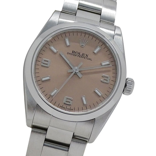 Rolex Oyster Perpetual a Number Watch Boys Automatic Winding at Stainless Steel