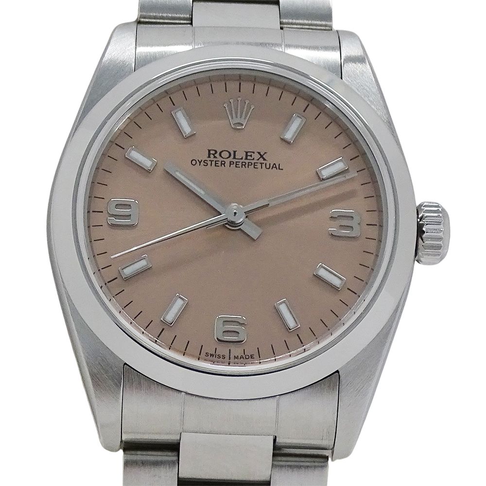 Rolex Oyster Perpetual a Number Watch Boys Automatic Winding at Stainless Steel — view 2