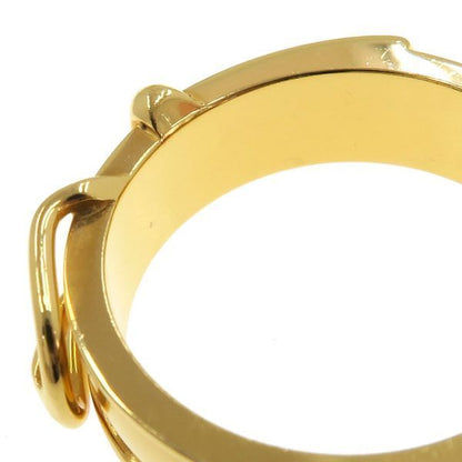Hermes Scarf Ring Gold — view 6
