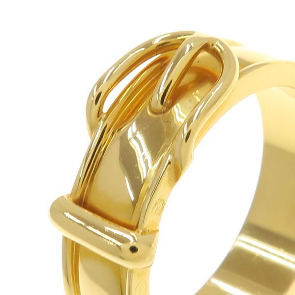 Hermes Scarf Ring Gold — view 4