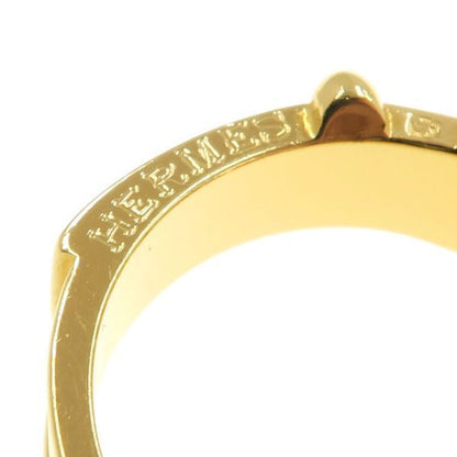 Hermes Scarf Ring Gold — view 9