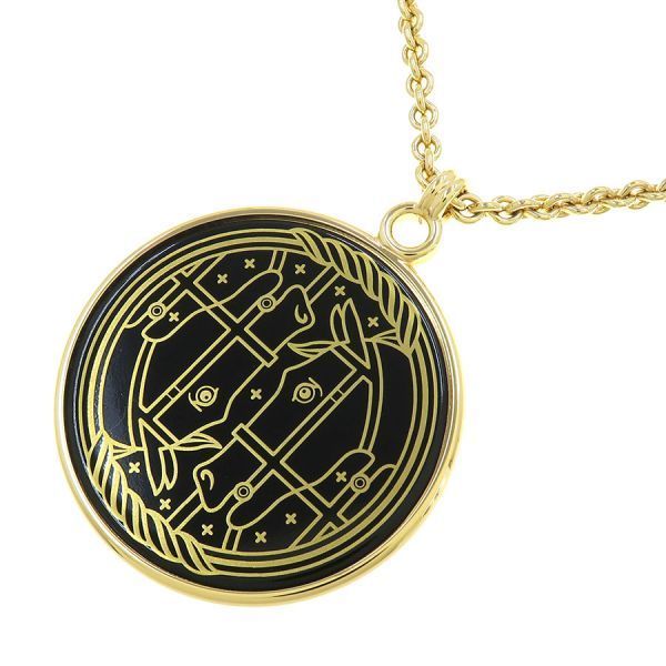 Hermes Necklace Medaille Catriege GM — view 2