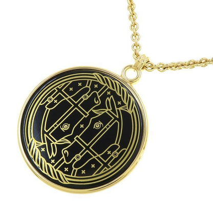Hermes Necklace Medaille Catriege GM — view 2