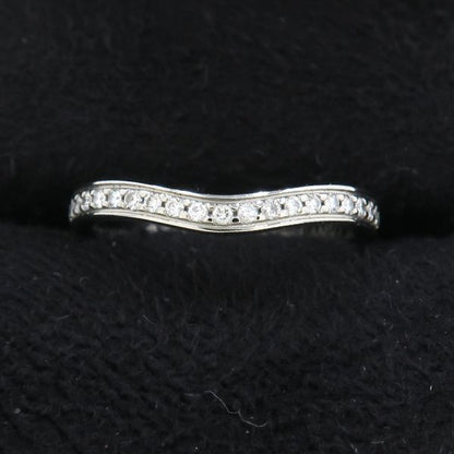 Cartier Ballerina Wedding Ring Pave Diamond