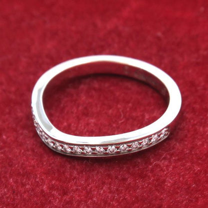 Cartier Ballerina Wedding Ring Pave Diamond — view 2