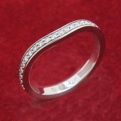 Cartier Ballerina Wedding Ring Pave Diamond — view 5