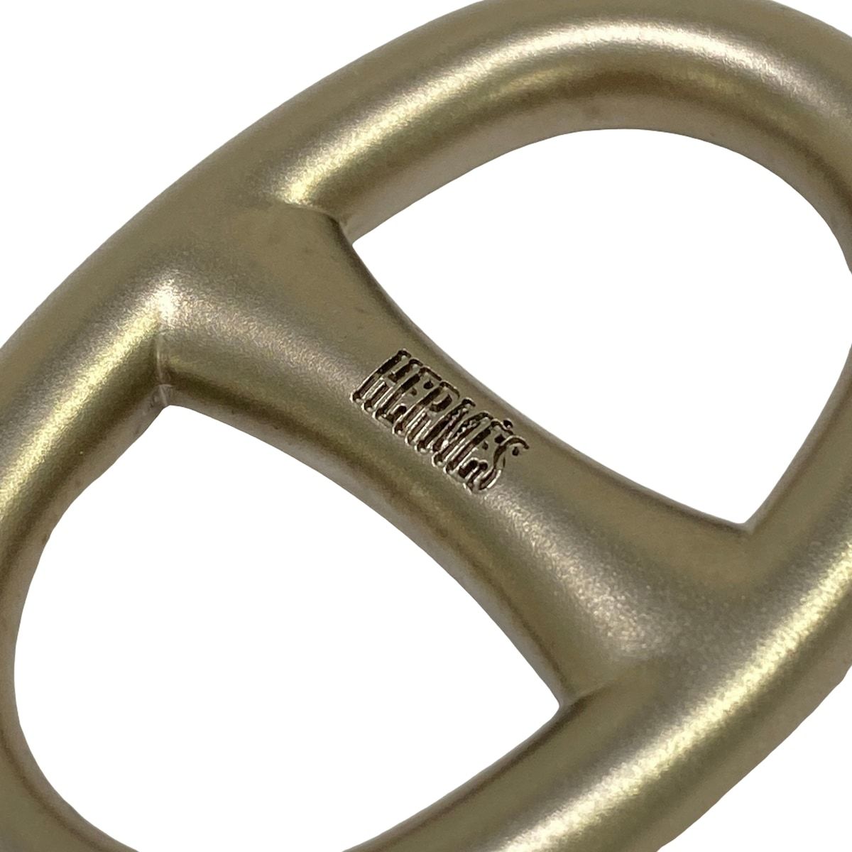 Hermes Scarf Ring Chaine D'ancre Silver — view 3