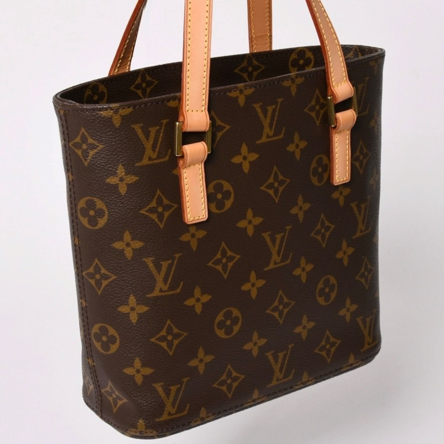 Louis Vuitton Vavin PM Handbag Monogram Leather Brown — view 3