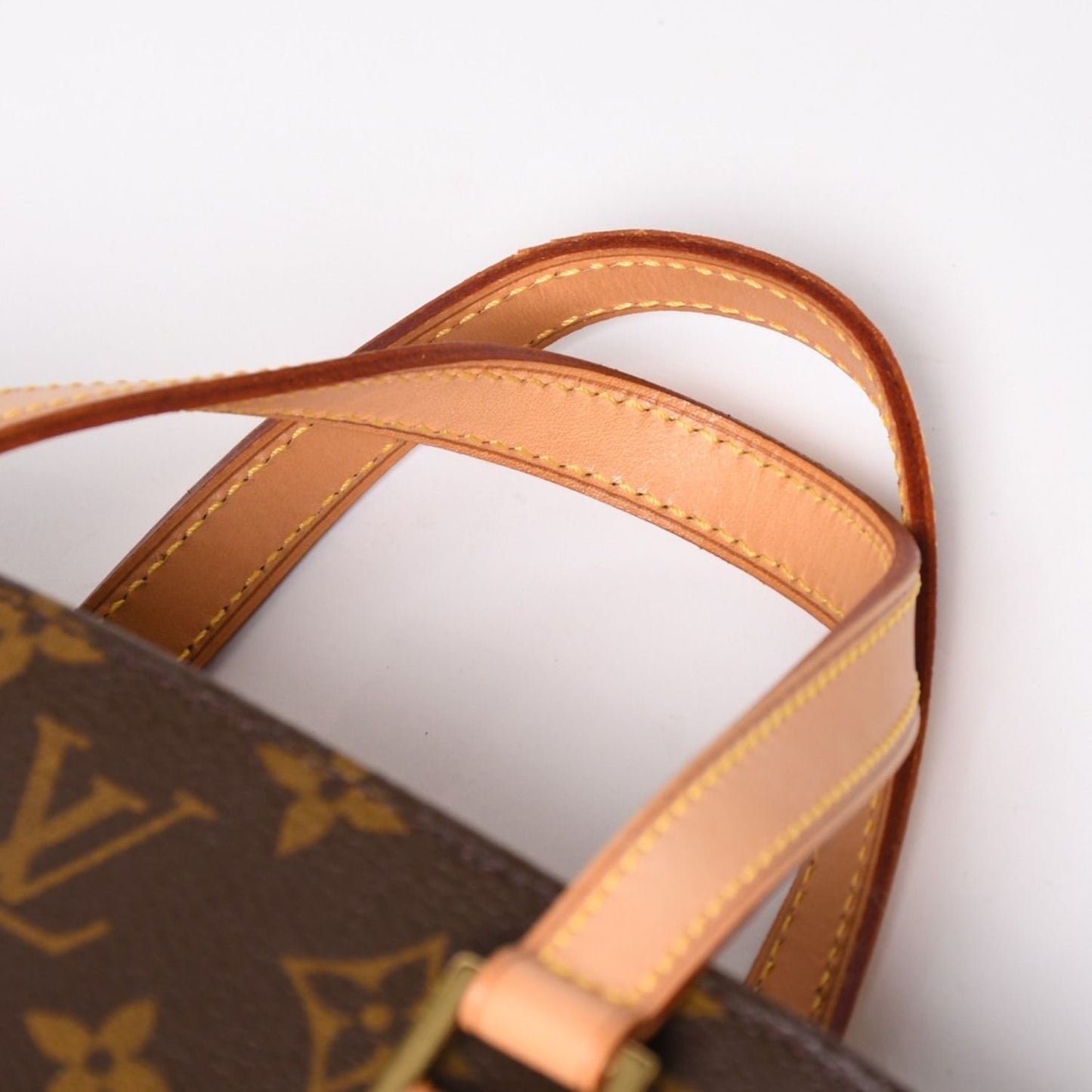 Louis Vuitton Vavin PM Handbag Monogram Leather Brown — view 8