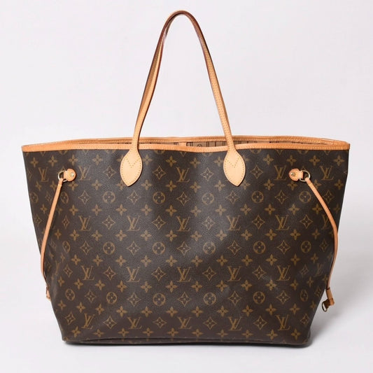 Louis Vuitton Neverfull GM Tote Bag Monogram Canvas Brown