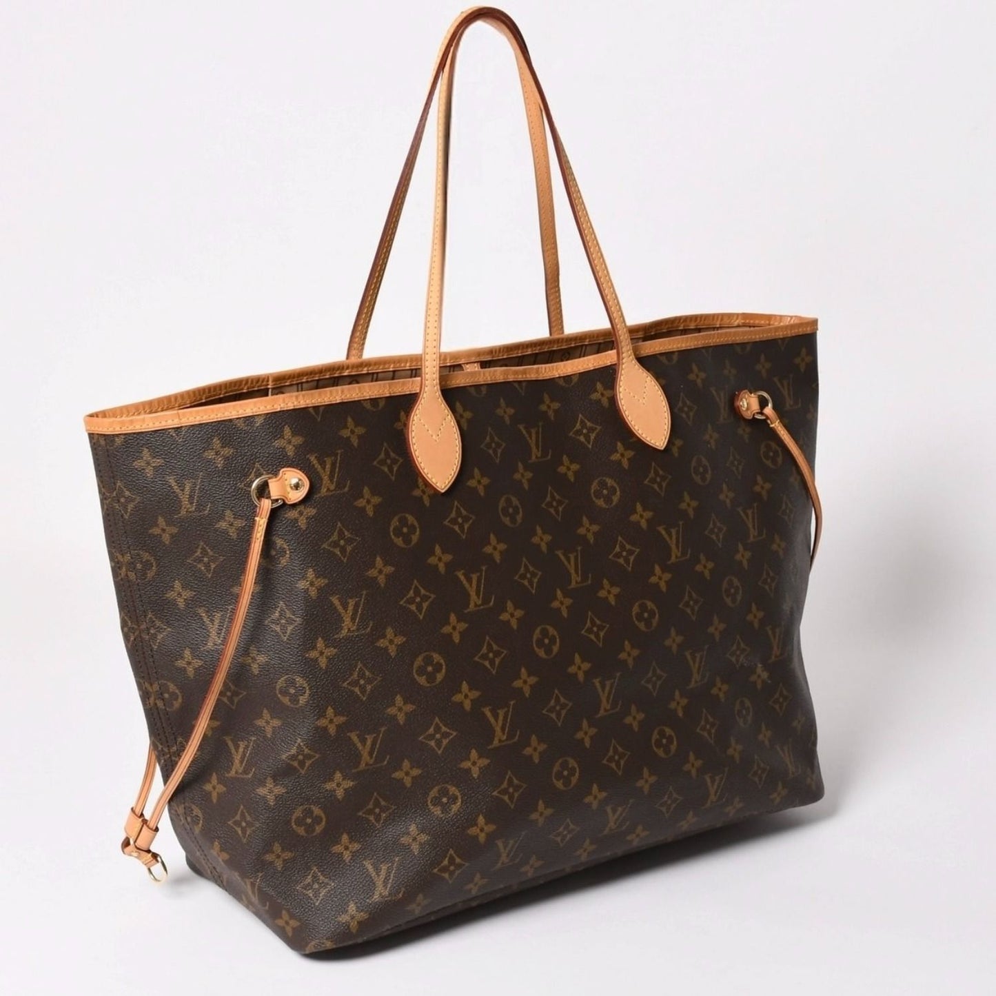 Louis Vuitton Neverfull GM Tote Bag Monogram Canvas Brown — view 3