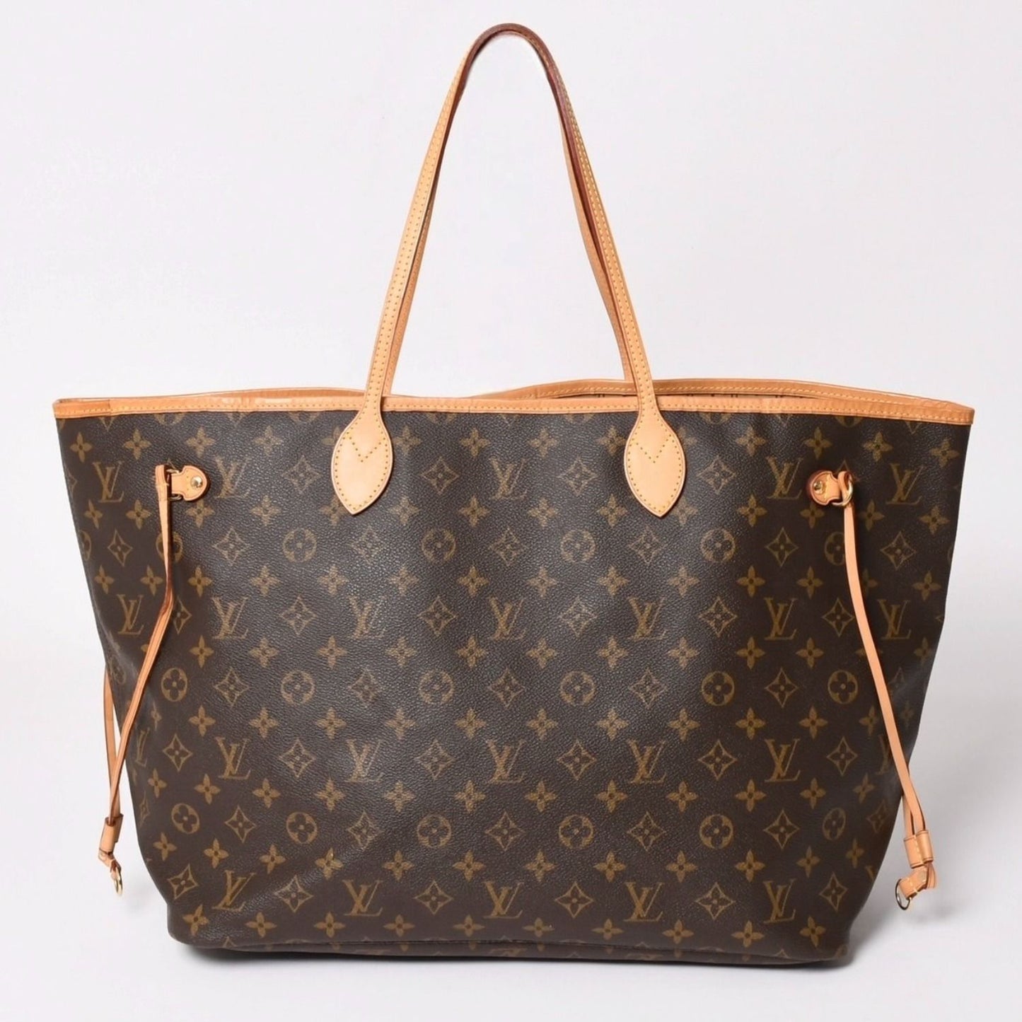 Louis Vuitton Neverfull GM Tote Bag Monogram Canvas Brown — view 2