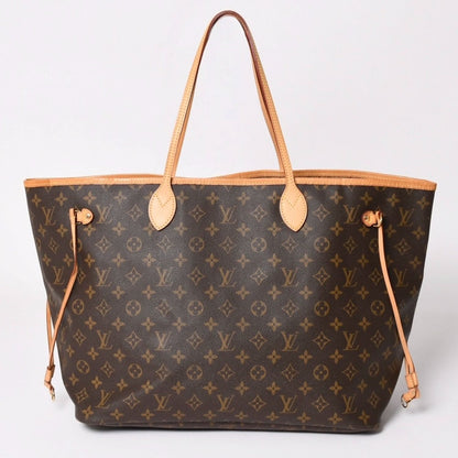 Louis Vuitton Neverfull GM Tote Bag Monogram Canvas Brown — view 2
