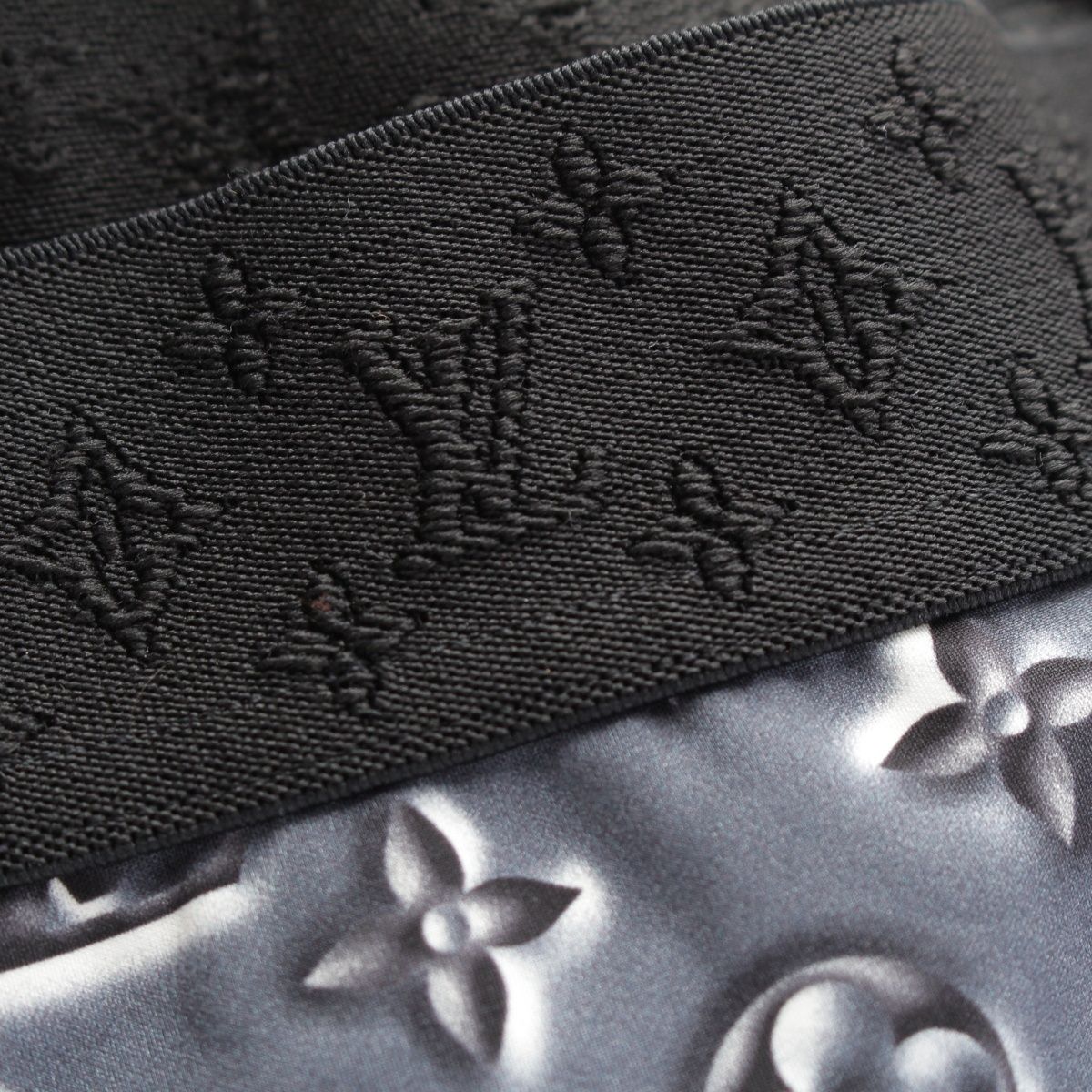 Louis Vuitton Nylon Monogram Pants Gray 34 — view 9