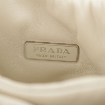 Prada Nappa Leather 2-Way Handbag White — view 7