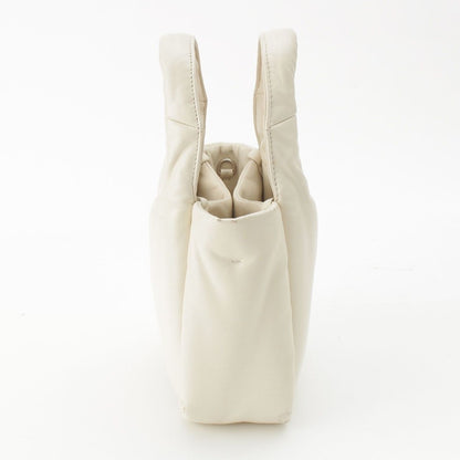 Prada Nappa Leather 2-Way Handbag White — view 3
