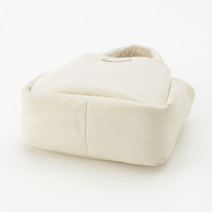 Prada Nappa Leather 2-Way Handbag White — view 5
