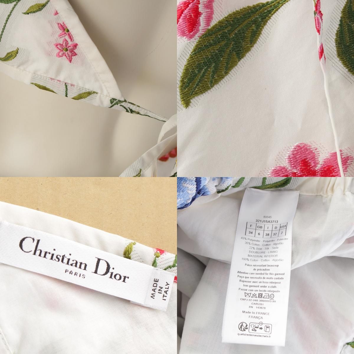 Dior Runway Wear Tashinari Et Chatel by Roulis Hevre Paris Floral Bird of — view 9