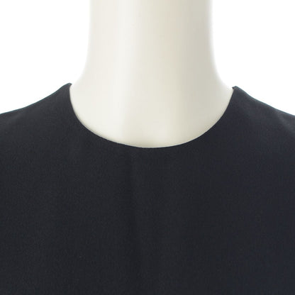 Versace Barocco Sleeveless Mini Dress Black Yellow 36 — view 5