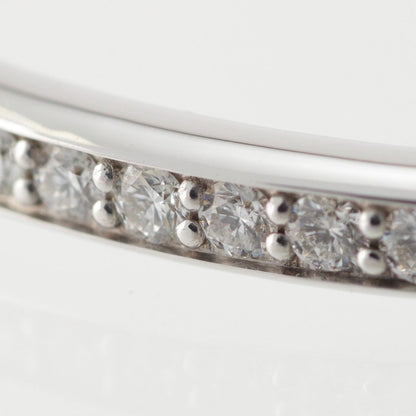 Tiffany & Co Lock Half Pave Diamond Bangle Wg Yg Bracelet — view 7