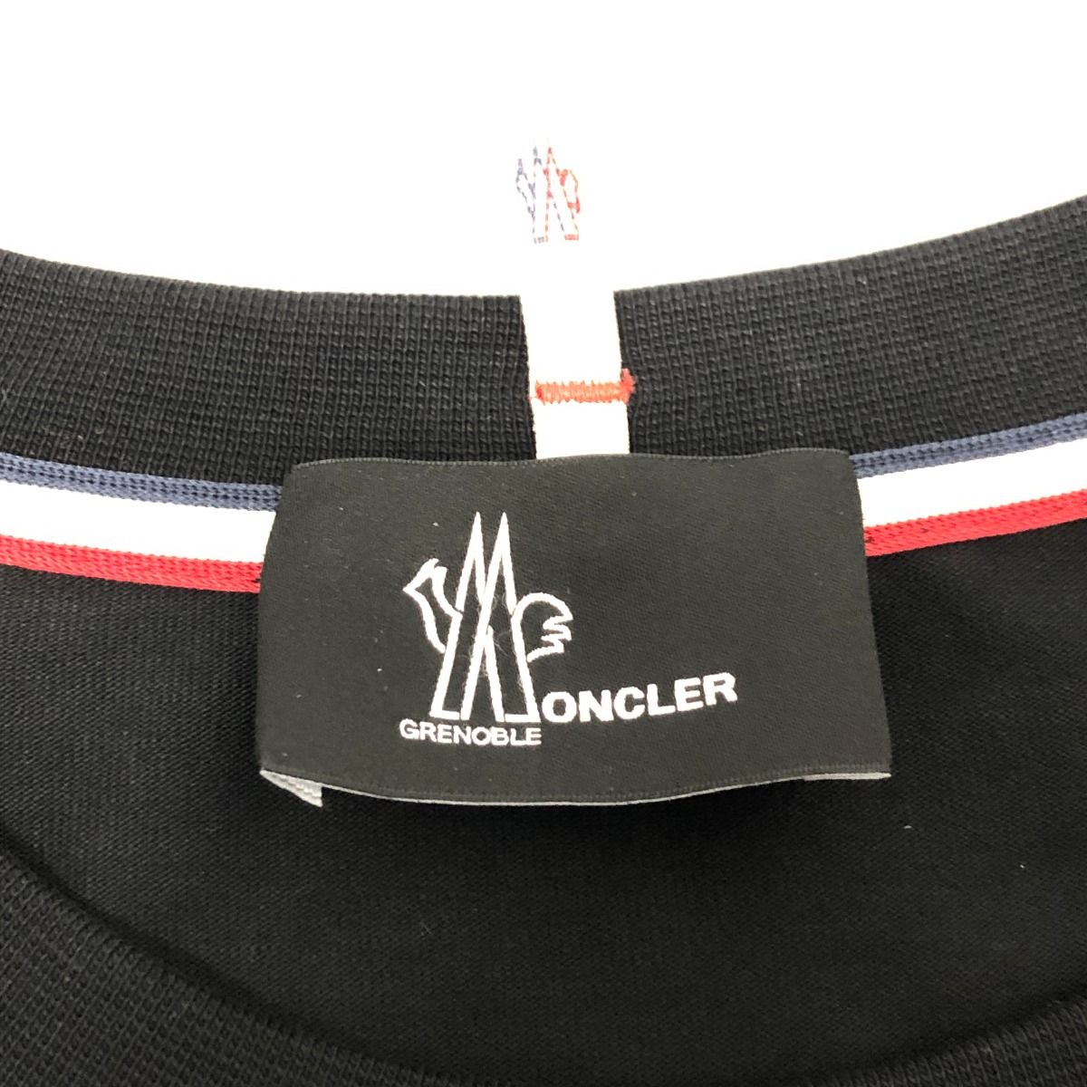 Moncler T-Shirt Short Sleeve XL Black — view 3