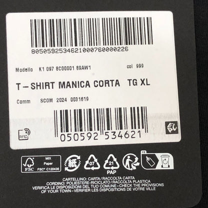 Moncler T-Shirt Short Sleeve XL Black — view 5