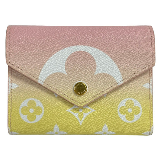 Louis Vuitton Trifold Wallet by the Pool Portefeuille Victorine Rose Cles