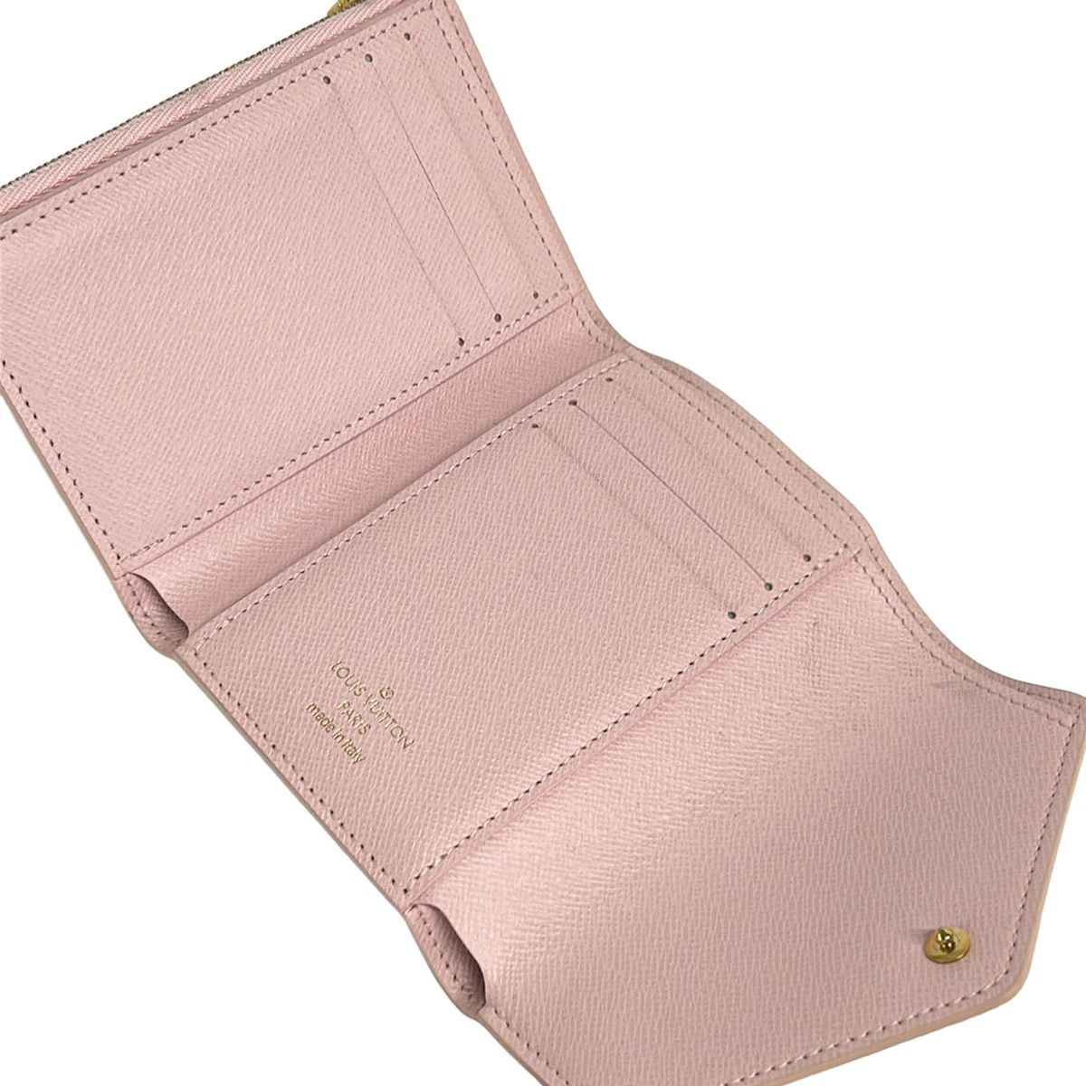 Louis Vuitton Trifold Wallet by the Pool Portefeuille Victorine Rose Cles — view 3