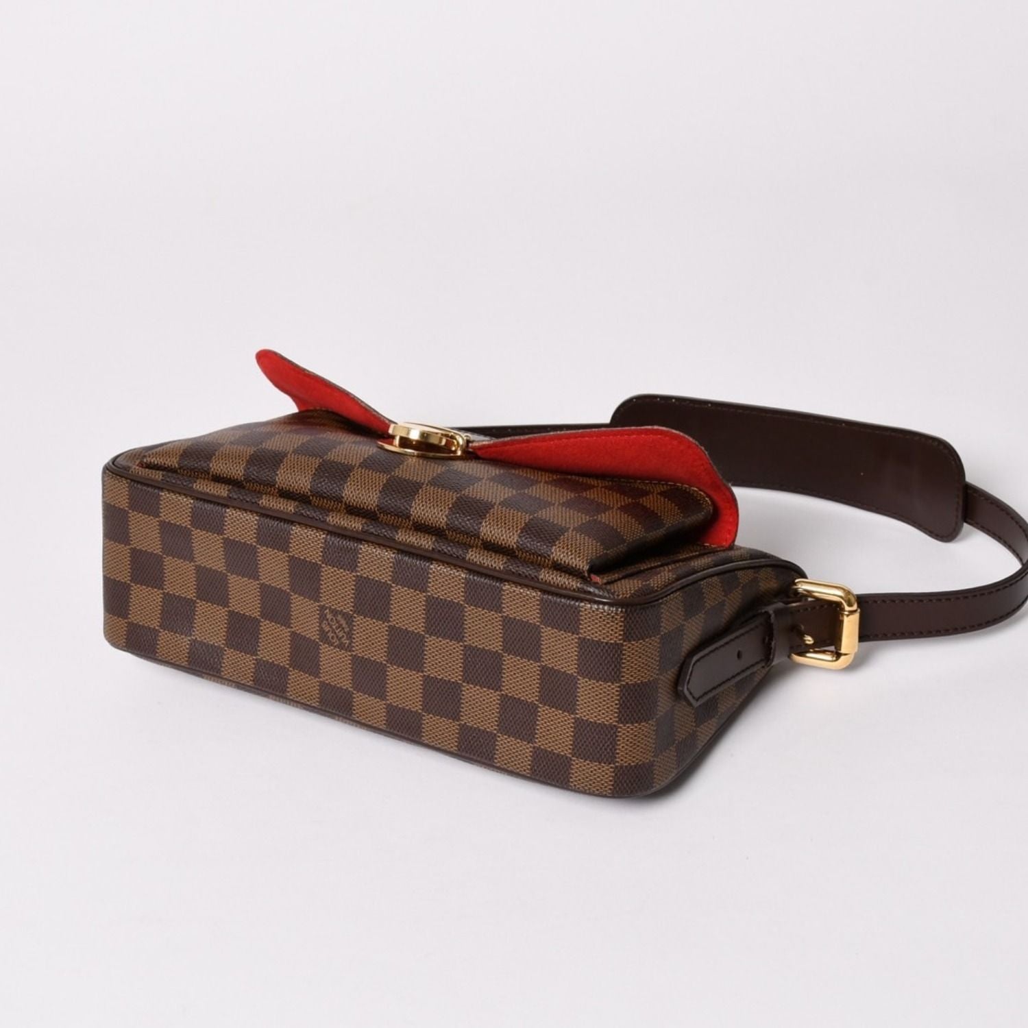 Louis Vuitton Shoulder Bag Ravello GM Damier Brown Gold — view 7
