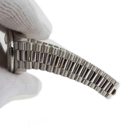 Rolex Datejust Number Watch Bezel Diamond Automatic Winding at Platinum Polished — view 9