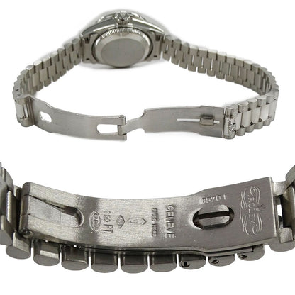 Rolex Datejust Number Watch Bezel Diamond Automatic Winding at Platinum Polished — view 4