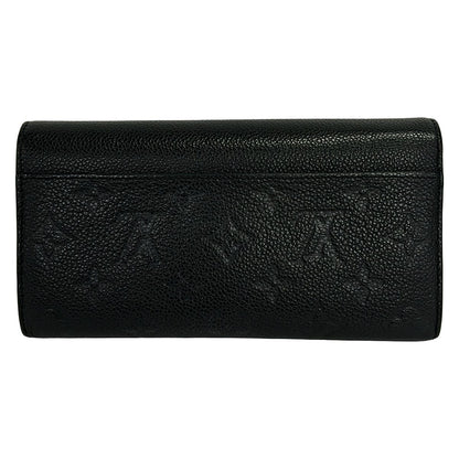 Louis Vuitton Wallet Monogram Empreinte Portefeuille Sarah Noir Leather — view 2