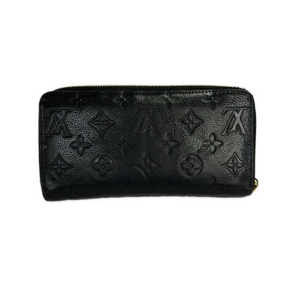 Louis Vuitton Wallet Monogram Empreinte Zippy Noir Leather — view 2