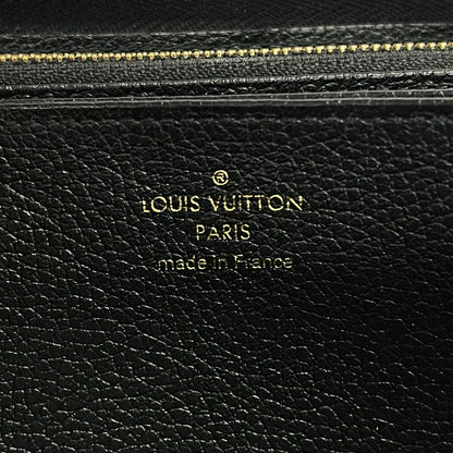 Louis Vuitton Wallet Monogram Empreinte Zippy Noir Leather — view 5