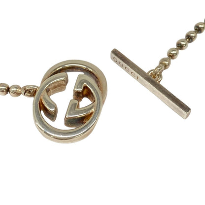 Gucci Necklace Interlocking Silver — view 5
